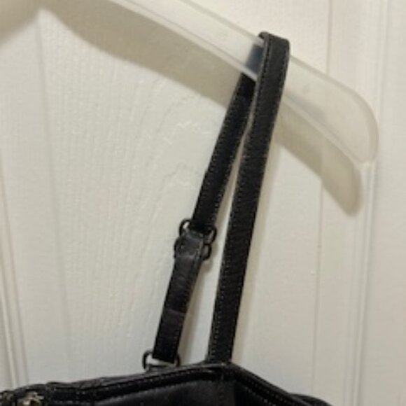 HARLEY DAVIDSON LEATHER ZIPPERED BUSTIER/HALTER - Picture 9 of 16